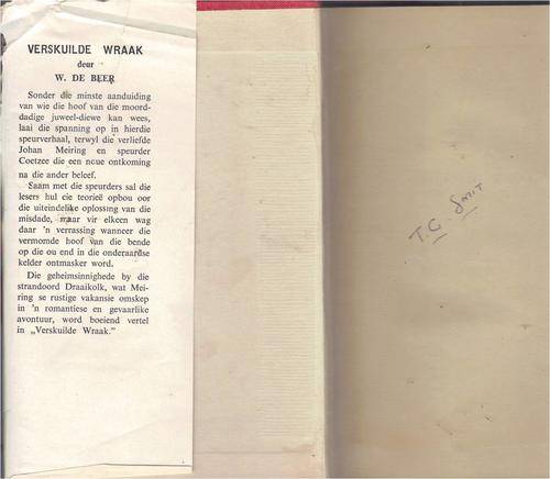spanning - avontuur - speurverhale - afrikaanse boeke