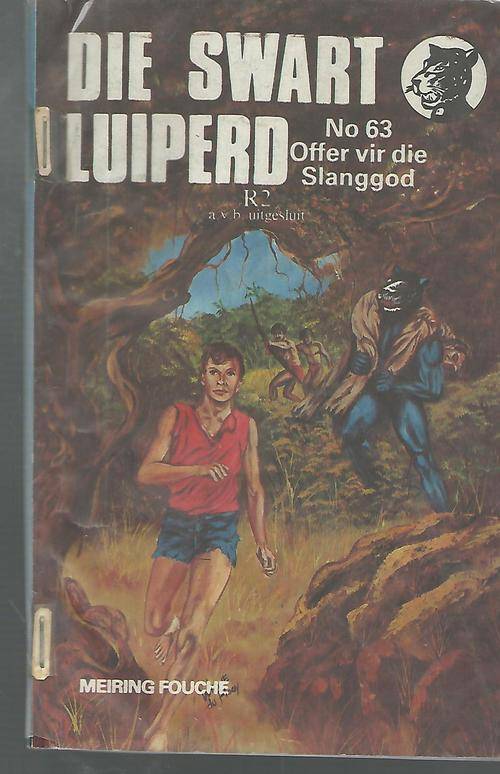 Offer vir die slanggod - Meiring Fouche - Sirkel uitgawe - Swart Luiperd reeks no 63