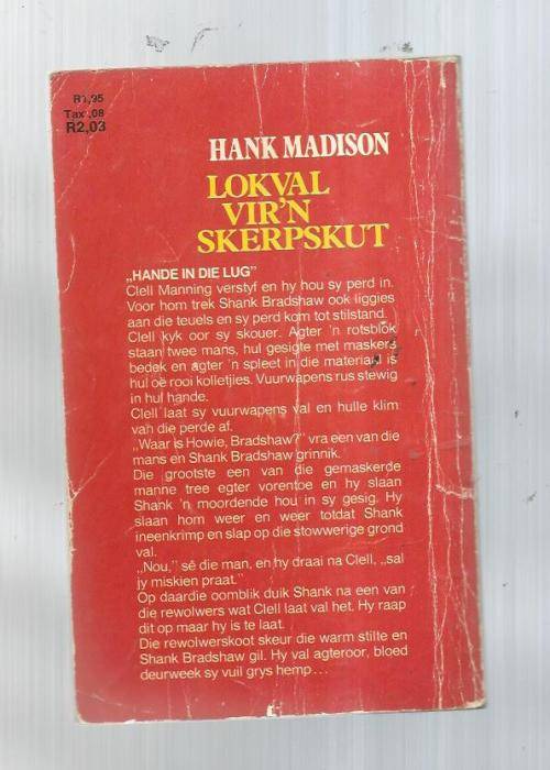 Lokval vir n skerpskutter - Hank Madison - Olympos vertaling van Riding high - western