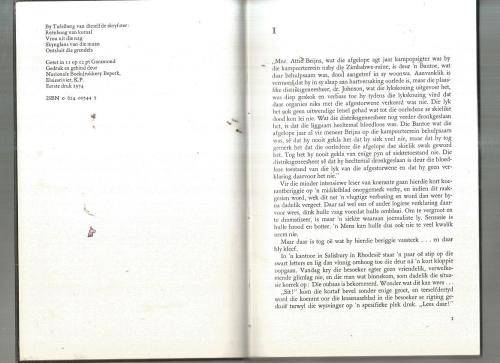 Satan van Zimbabwe - Ena Murray - 1974 - Avontuur verhaal