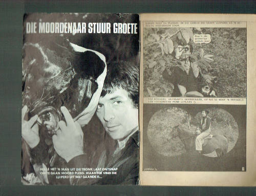 Swart Luiperd 74 - Die moordenaar stuur groete - Fotoverhaal - fotoboek - Prente boek - Photo story