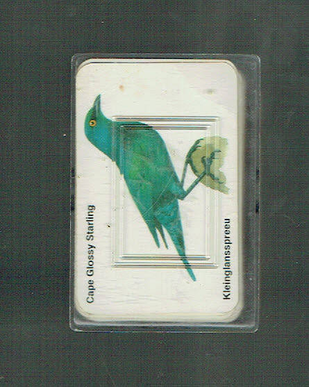 Newman's Bird match cards - Playing card size - 84 cards in plastic box - rare