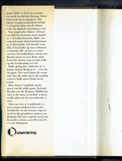 Heinz G Konsalik - Daar was 10 - 1982 - Tweede wereld oorlog roman
