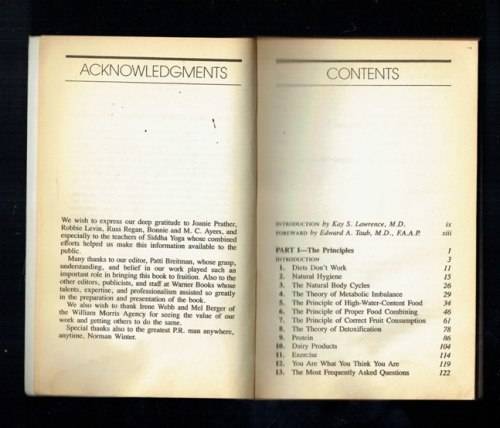 Fit for Life - H & M Diamond - 1989 - Weight loss plan - the when and the how (o1)