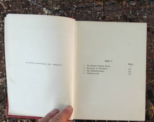 Versamelde werke deel 5 - 1956 - CJ Langenhoven - 4 verhale in die bundel