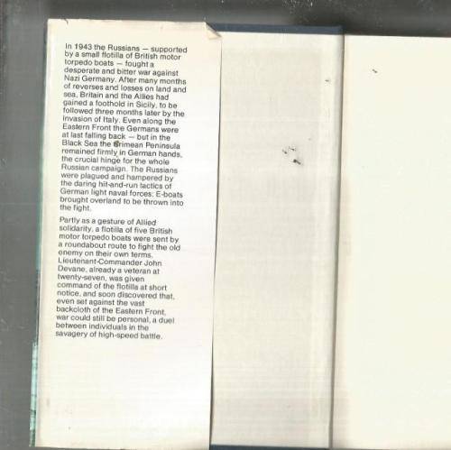 Torpedo run - Douglas Reeman - 1981 - hardcover World War II adventure
