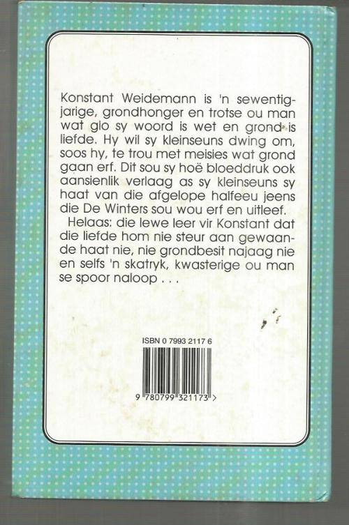 Erfgename van haat - Schalkie van Wyk - 1994 - Roman