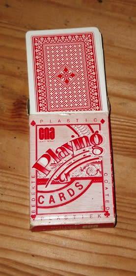 Vintage set of CNA Plastic covered playing cards