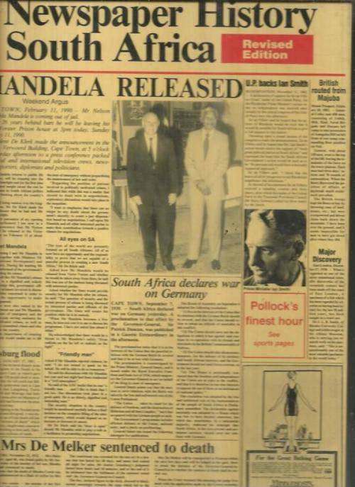 A Newspaper History of South Africa - Vic Alhadeff