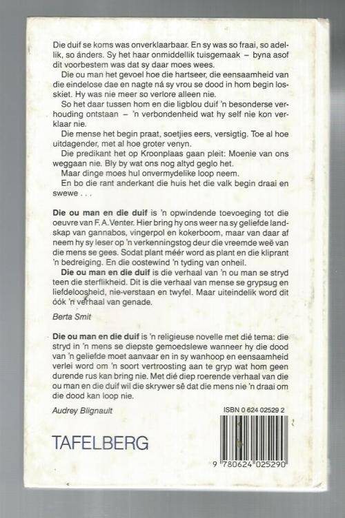 Die ou man en die duif - FA Venter - 1987