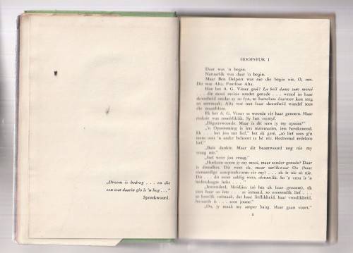 Uit die nag - Andre Groenewald - 1960 - Spanningsverhaal