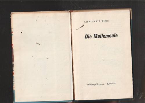 Die Mallemeule - Lisa Marie Blum - Klein kadet reeks nr 12