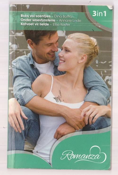 3 in 1 roman Omnibus - Boks vol soentjies / Onder woestyn sterre / Katvoet vir liefde