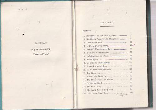 Fanie se Veldskooldae - PJ Schoeman - Nr een van die Fanie trilogie - Jag avonture - 1962