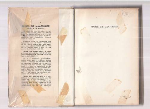 Onder die Maatemmer - Reinette de Villiers - Roman - (K1)