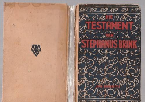 Die testament van Stephanus Brink - Joh Siebrits - 1943 - Speurverhaal