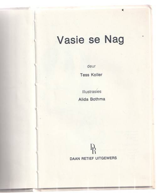 Vasie se Nag - Tess Koller - (k5) jeug avontuur vir jonger kinders