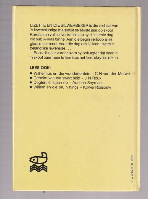 Lizette en die Silwer Beker - Louise Prinsloo - Lizette reeks