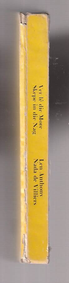 Dubbelroman  - Len Anthony - ver le die more / Nada de Villiers - Skepe in die nag (c1)
