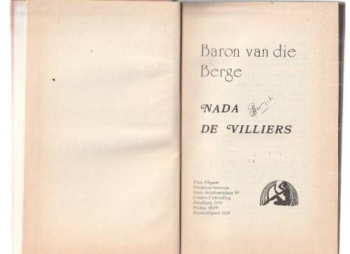Dubbelroman - Reik na die Sterre - H Fouche / Baron van die Berge N de Villiers (c2)