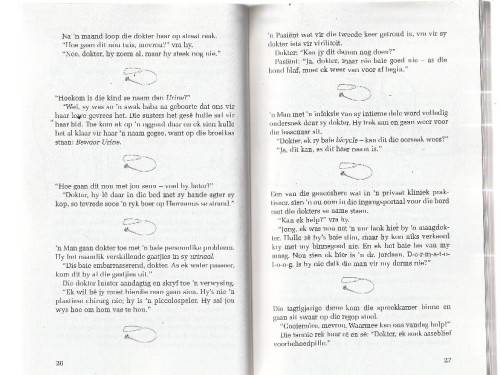 Spreekkamer stories - Dr Fana Malherbe (k4) - Spreekkamer en dokters humor