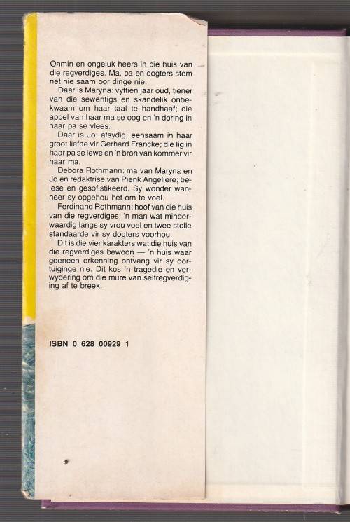 Ons die Regverdiges - Cornelia Kruger (c2) - Roman