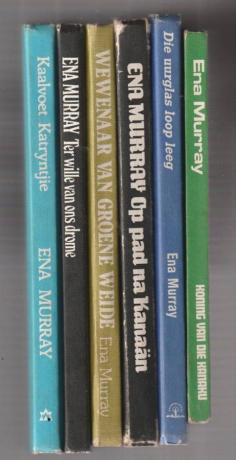 Lot van 6 Ena Murray Boeke - Romans en Avontuur - Kyk na Produkbeskrywing (e7)