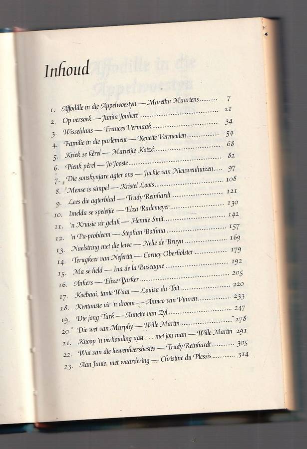 Kortverhaalkeur - Romantiese Tydskrif treffers (Romans) Sien scans vir skrywers) (e5) Vd Walt Uitgew