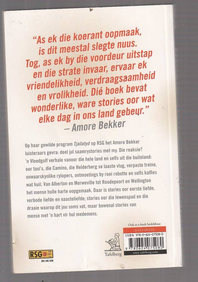 Hartstories - Amore Bekker (b2) Beste saamry stories uit Tjailatyd