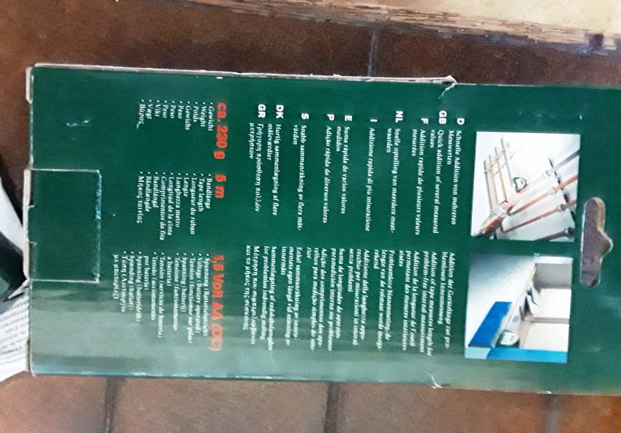 Bosch Digital measuring tape 5m (h)