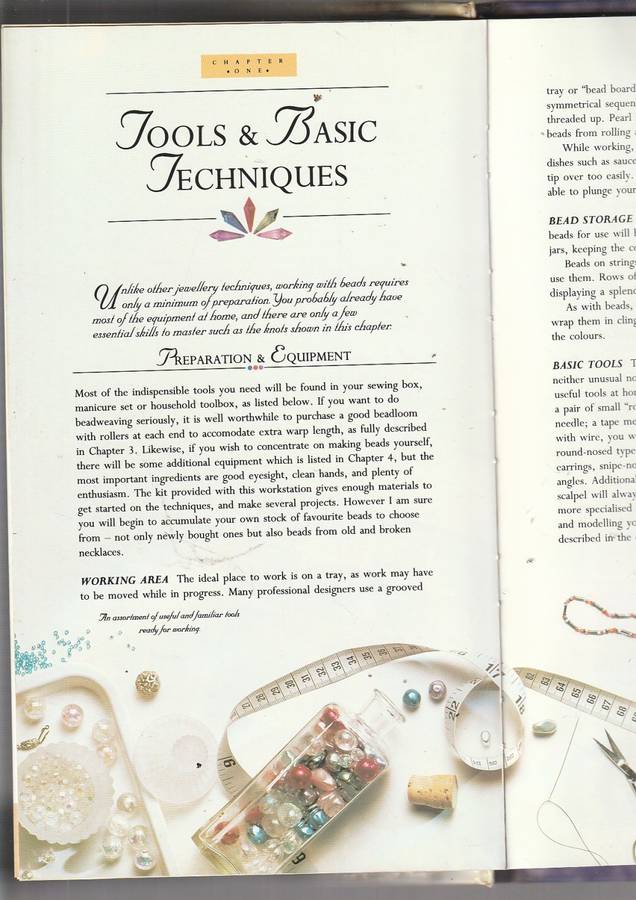 Bead Jewellery Workstation - Handbook & Starter kit (a)