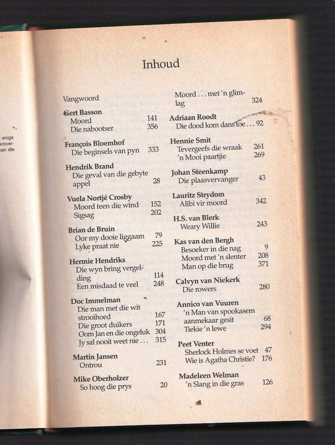 Vangnet - Lindeque de Beer - 32 Speur en misdaad verhale (b)