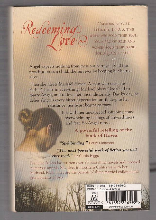 Redeeming Love - Francine Rivers (j) - Novel