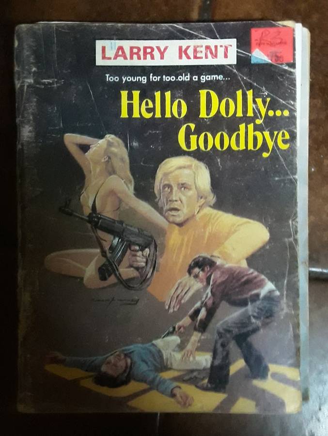 Larry Kent crime thrillers lot of 3 see scans for titels