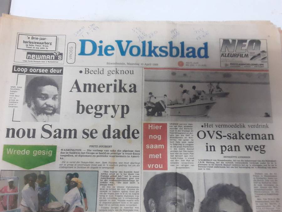 Lot van 6 koerante - Sien scans vir datums en details