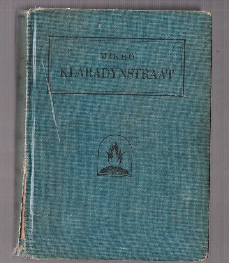 Klaradyn Straat - Mikro - 1947 (b) geteken deur skrywer H Kuhn