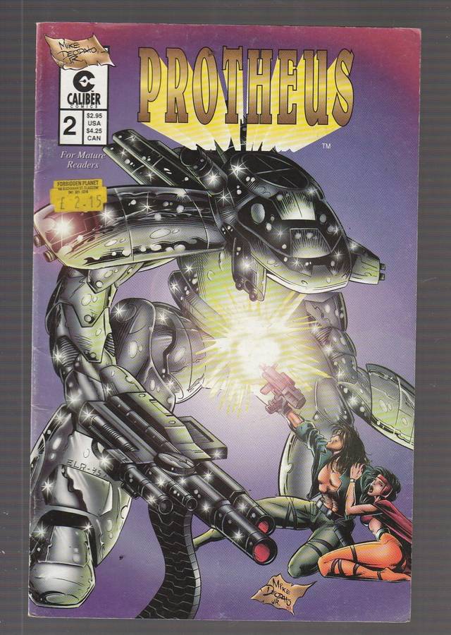Protheus no 2 - Modern era sci-fi comic 1996