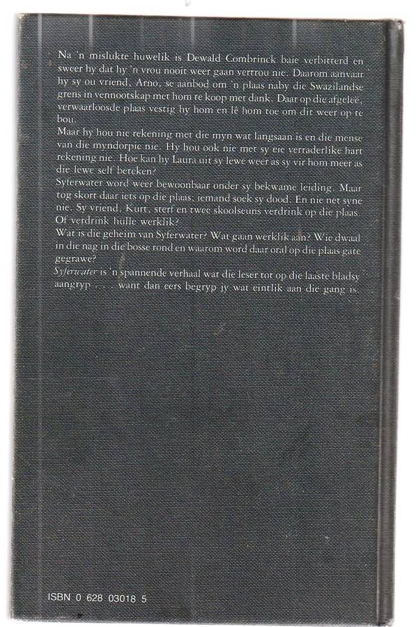 Syferwater - Adam Roux - Klub 707 Speurverhaal