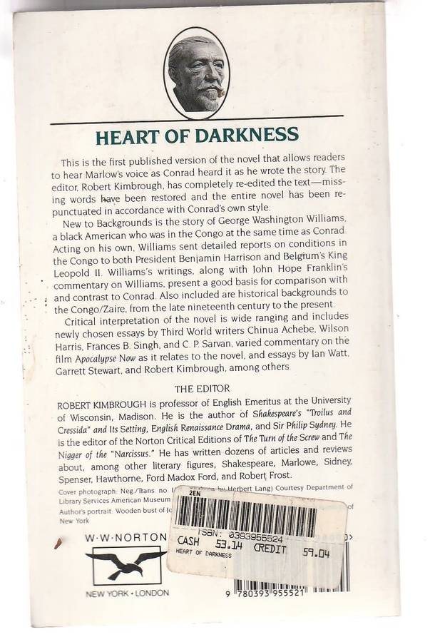 Heart of Darkness - Joseph Conrad