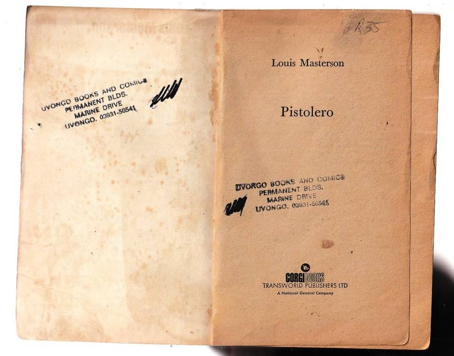 Pistolero - Louis Masterson - Morgan Kane 7 - Western