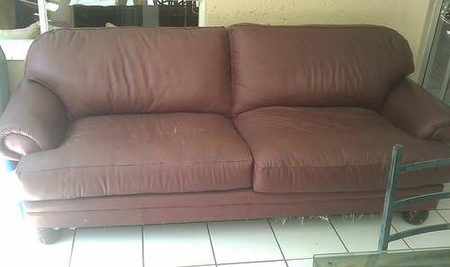 Leather Couch