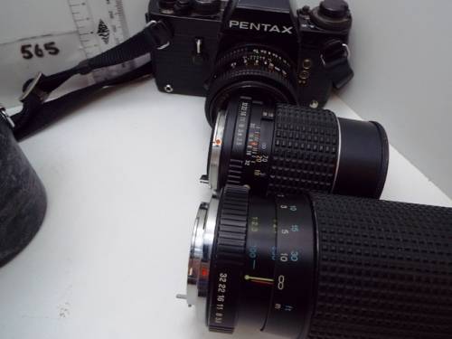 COLLECTABLE Pentax Camera with Lenses