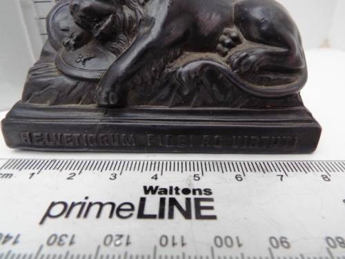 VINTAGE Minature of the Dying Lion