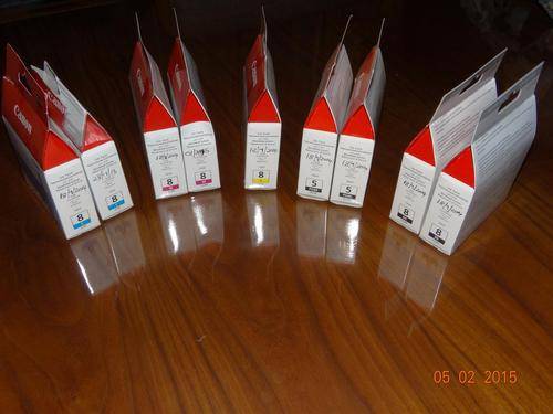 Canon PIXMA CLI-8C/M/Y/BK and PGI-5BK inkjet ink cartridges - set of 9