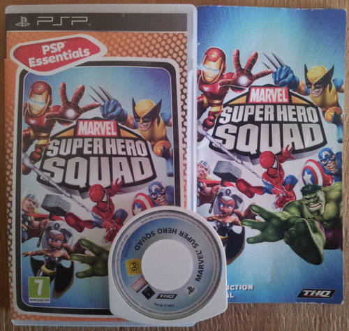 PSP-MARVEL SUPER HEROES SQUAD