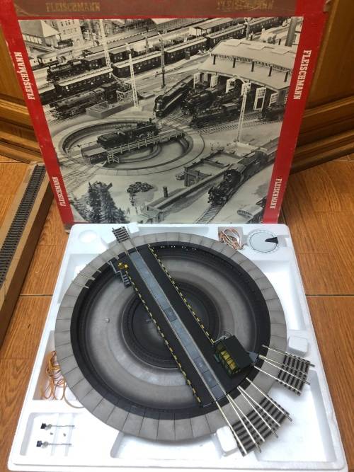 Fleischmann miniature trains, coaches rails and many other items