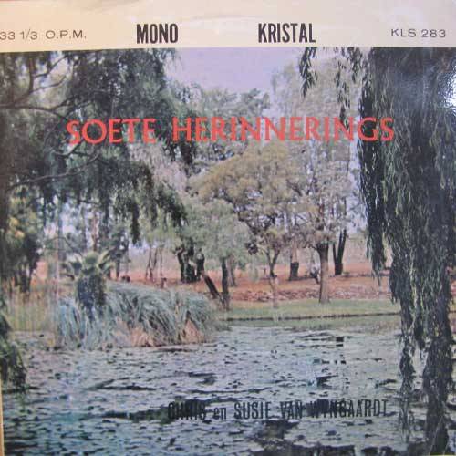 Chris en Susie Wynhaardt - Soete herinnerings LP Record