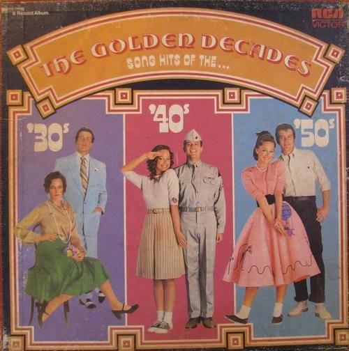 The Golden decades song hits from 30s 40s 50s - RCA 6 LP Box set