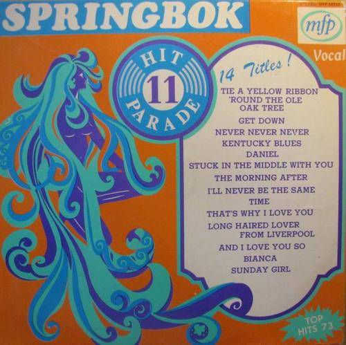 Springbok Hit Parade vol 11 Lp record