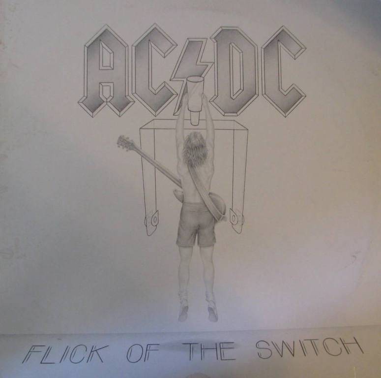 AC/DC Flick of the switch - VG German Press LP Record